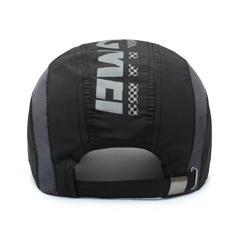 Wholesale Outdoor Fashionable Summer Quick Drying Polyester Breathable Net Peaked Cap Sports Baseball Cap