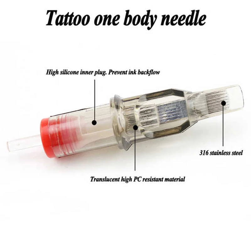 OEM Sterilized Round Liner Tattoo Cartridge Needles For Permanent Makeup Lip Eyebrow tattoo machine pen