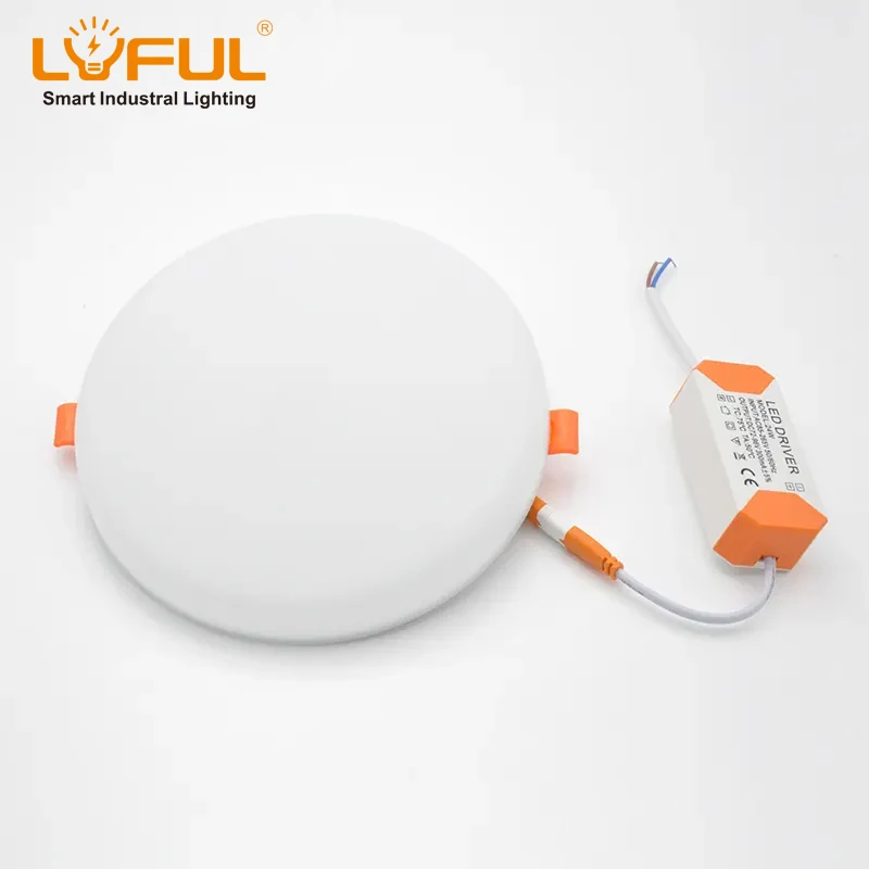 36w Slim Surface Led Panel Light 18 Watt 18w Backlit Frameless Adjustable High Quality 10w 24w Lighting and Circuitry Design CQC