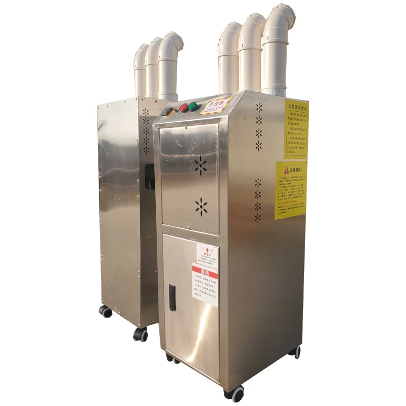 Stainless steel body 10L courier disinfection ultrasonic air humidifier fogging machine disenfection nebulizatore per serra