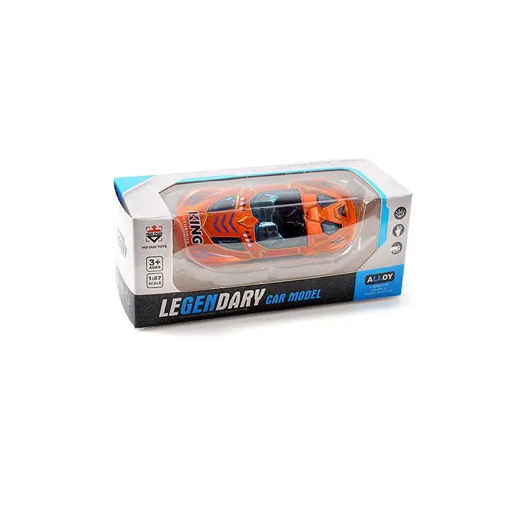 Factory Wholesale Metal Classic Kids Vehicles 1:87 Plastic Model Toys Boy Police Die Cast
