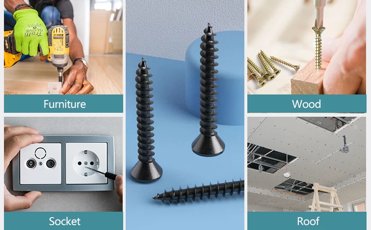 Black Drywall Screws