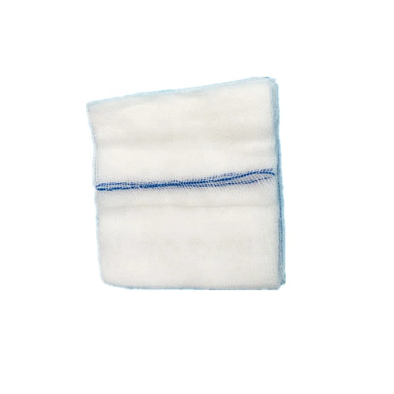 
100% Bleached Cotton Sterile Absorbent Medical Cotton Gauze Swab 