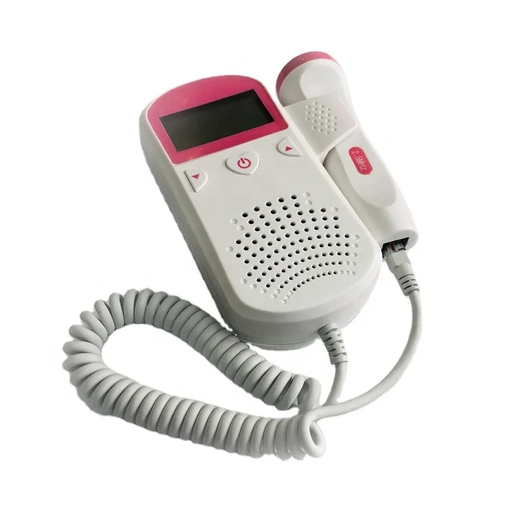 Fetal heart rate monitor portable  sensor chest bady smart No radiation equipment measuring fetal band heart rate monitor