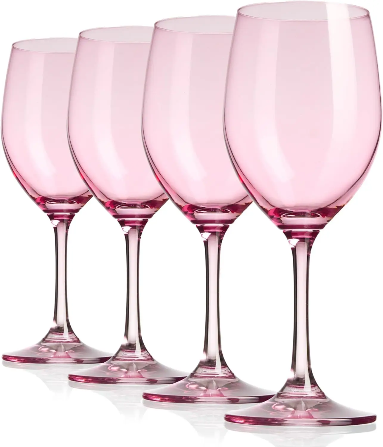 hot selling cheap wedding favor pink wine glass colored red wine goblet for bar