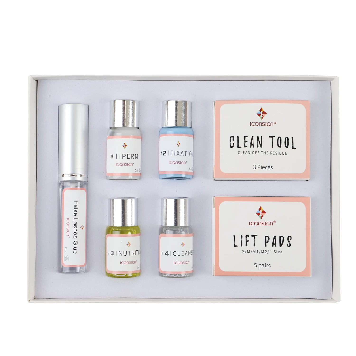 Wholesale Factory Price Customized Lash Lift Tool Eyelash Lift Set Kit with Your Own Logo