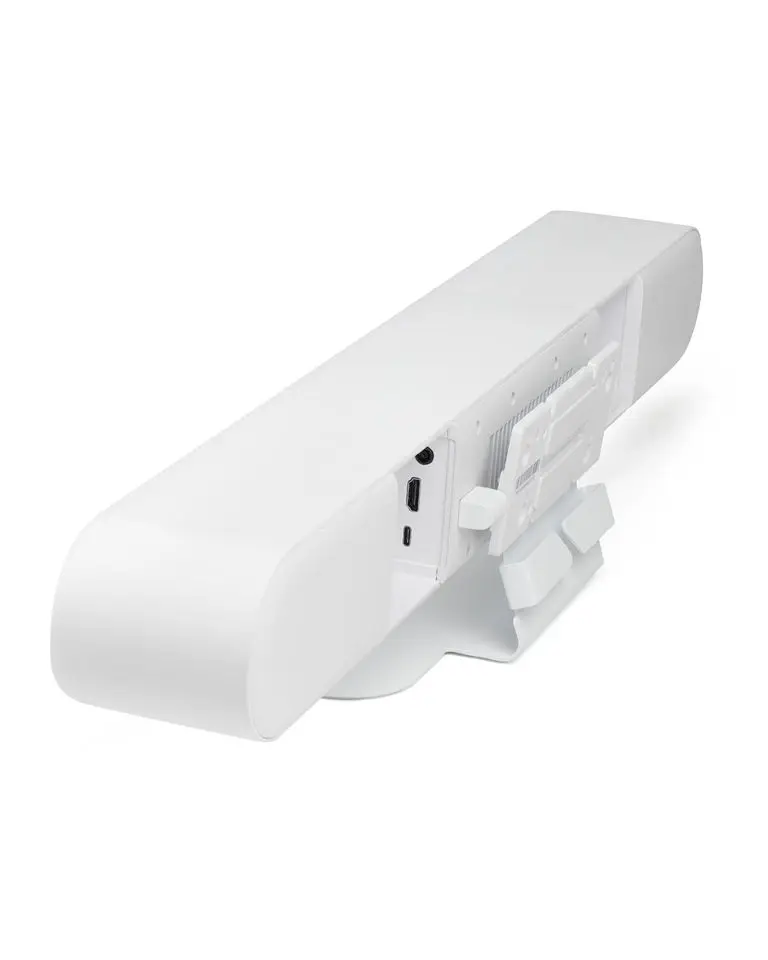 4k video bar with AI tracking voice tracking and AI auto framing  4K all-in-one video cameras 6 mic 2 speakers for Huddle room