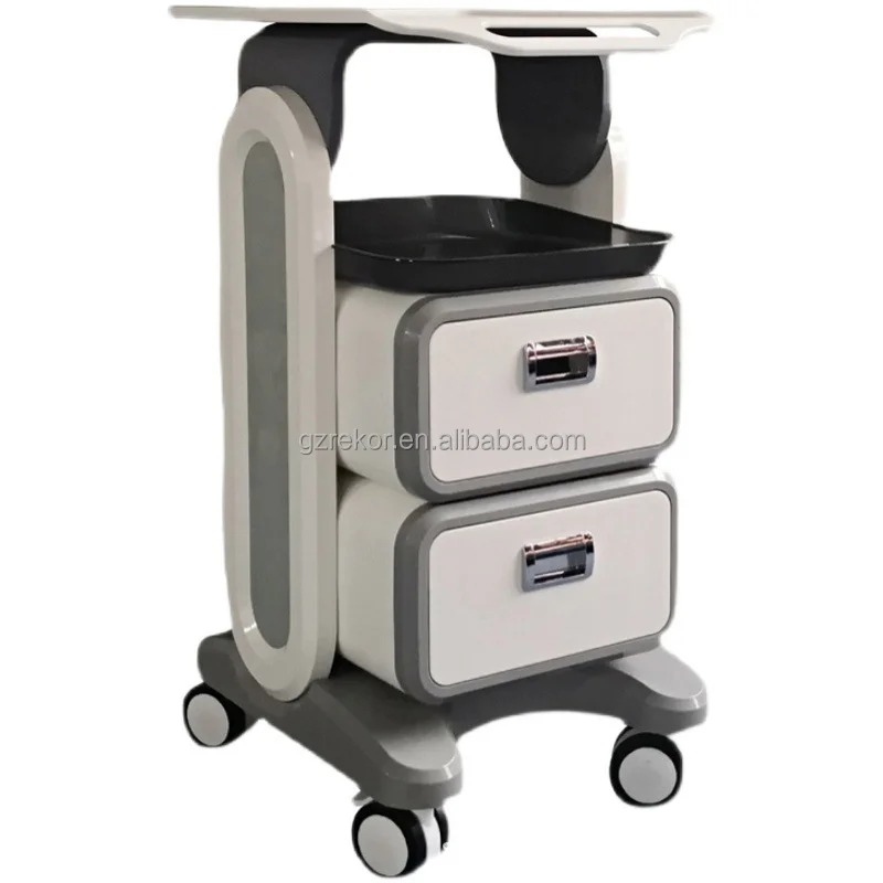 Top quality Dental Mobile Cart Trolley Spa Salon Equipment beauty machine instrument with wheels