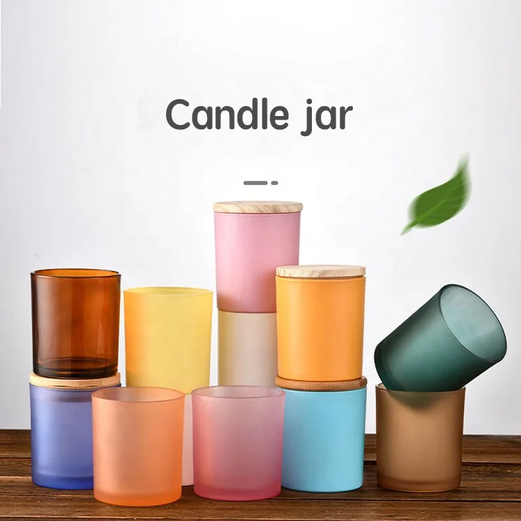 10 oz Exclusive Customizable High Quality Luxury Glass Candle Jars For Candle Making Candle Container With Lids