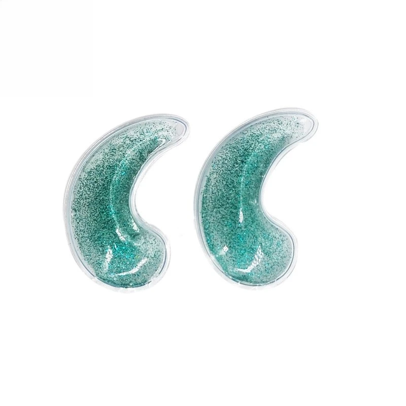Factory Custom Mini Gel ice pack Reusable cooling gel eye pads hot cold compress for Puffy Eyes Dark Circles
