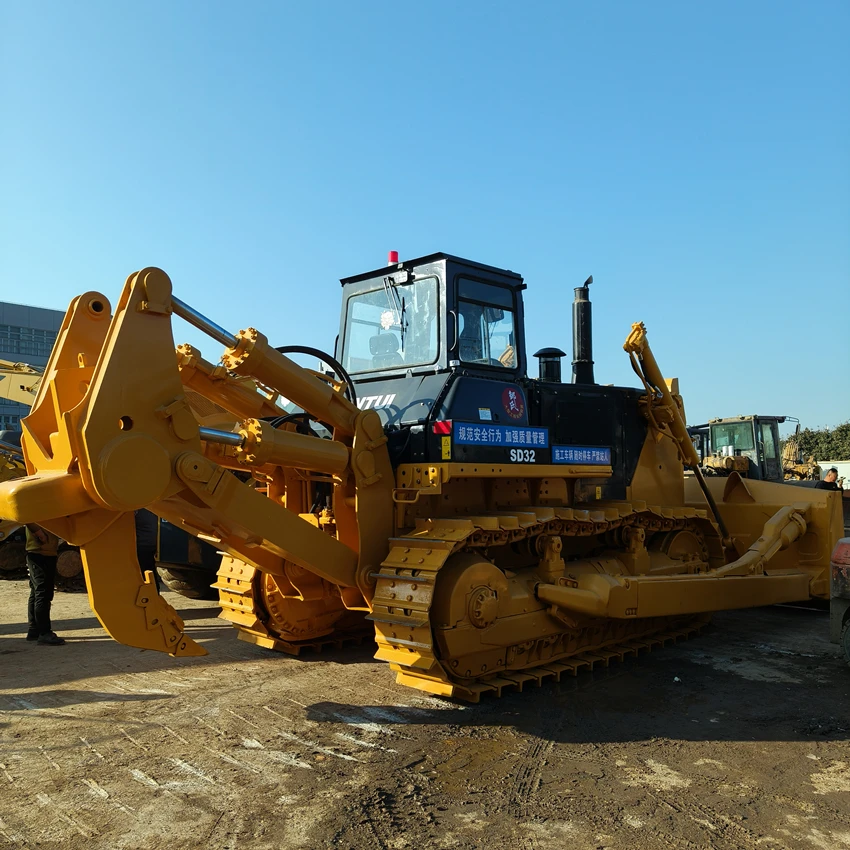 Shantui Used Bulldozer SD32 SD22 SD42 High Quality Best Price 320HP Bulldozers 40Ton Crawler Rock Dozers For SALE