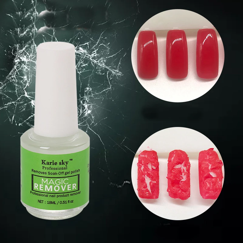 Wholesale 18ml Nail Soak Off Base Burst Magic Gel Nail Polish Remover