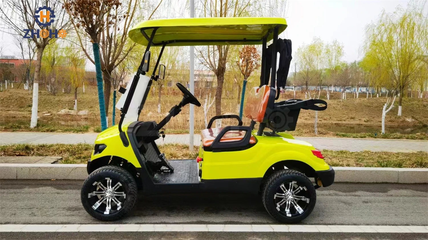 Мини-вагон для гольфа car4000w 5000w 7000w 4 колеса 2 + сиденья экскурсионный клубный автомобиль электрический гольф-кар охотничий
