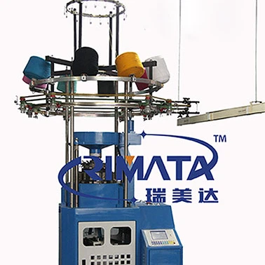 Автоматическая круглая вязальная машина для двойных трикотажных изделий