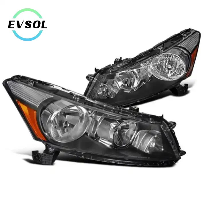 Evsol  Factory Auto Lighting System Car Lights LED Xenon Headlight  Front head lamp Headlamp For Honda Accord 2008