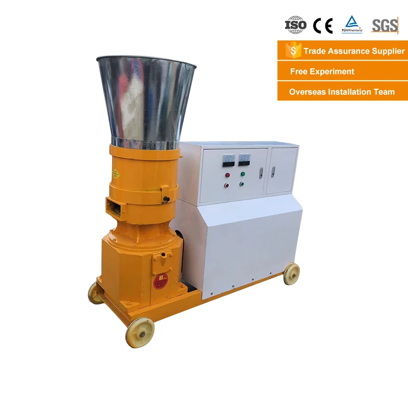 GATE 1-3T/H Machine For Poultry Feed Rabbit Feed Granulator Machine Feed Processing Machines Pellet Making