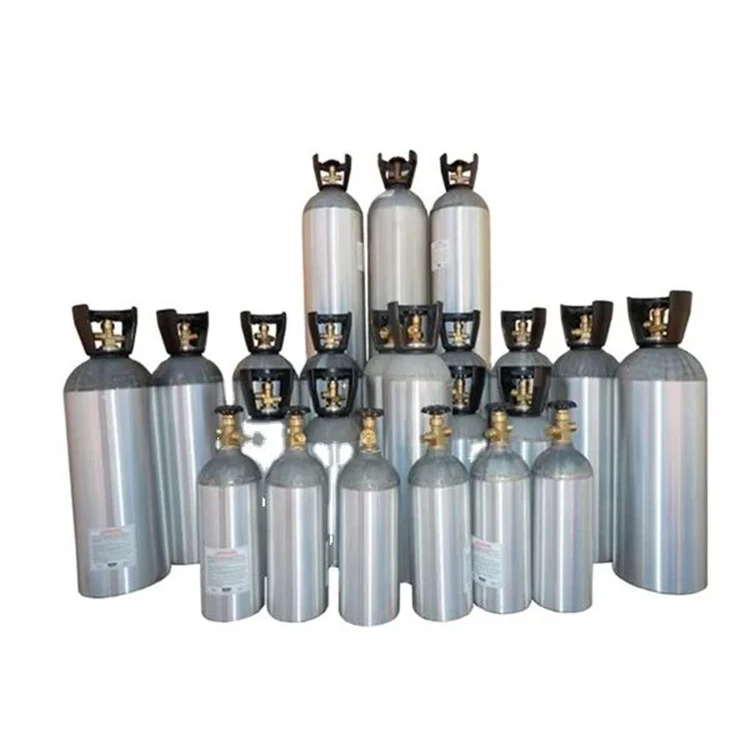 Industrial Use High Pressure 40L 150 Bar Argon/Nitrogen/Oxygen Industrial Gas Cylinder Helium Gas Cylinder