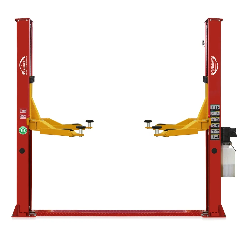 New Design 4 Tons Two Post Hydraulic Car Lifts For Home Garages