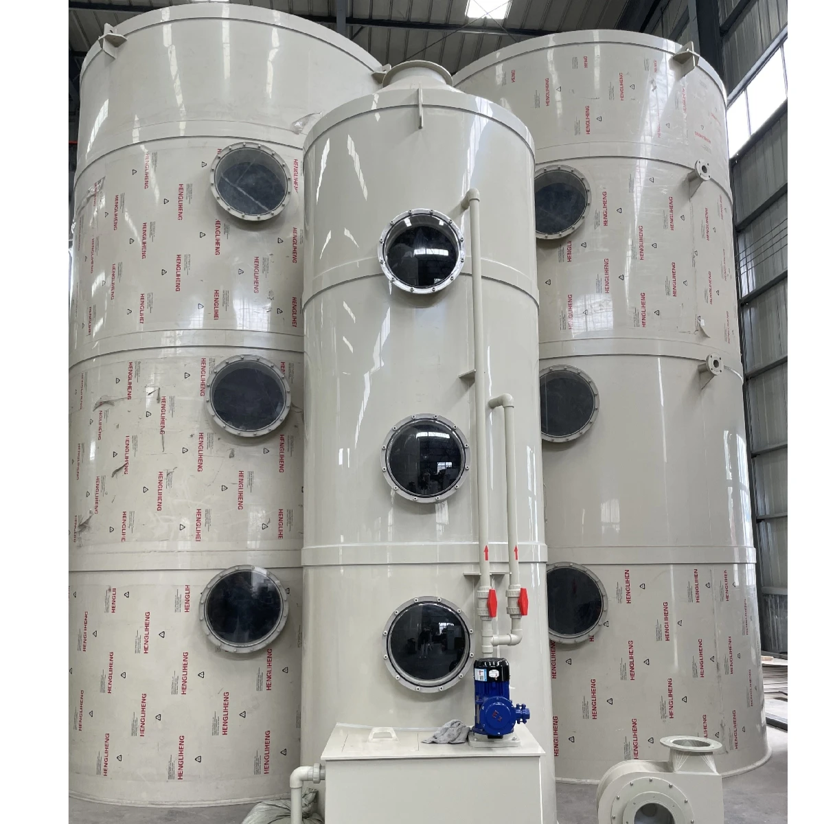Dry Wet Gas Scrubber Equipment for Industrial Acid Mist Dust Waste Gas Treatment