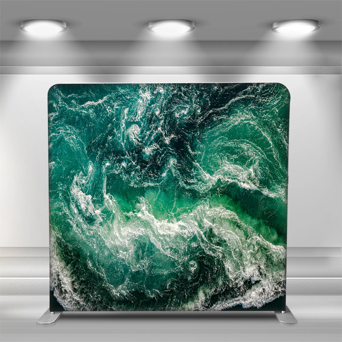 Оптовая продажа Заводская портативная двухстороная Свадебная наволочка с принтом на заказ подставка для фотостудии