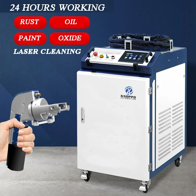 pulsed laser cleaning machine 500w portable laser cleaner lazer rust remover