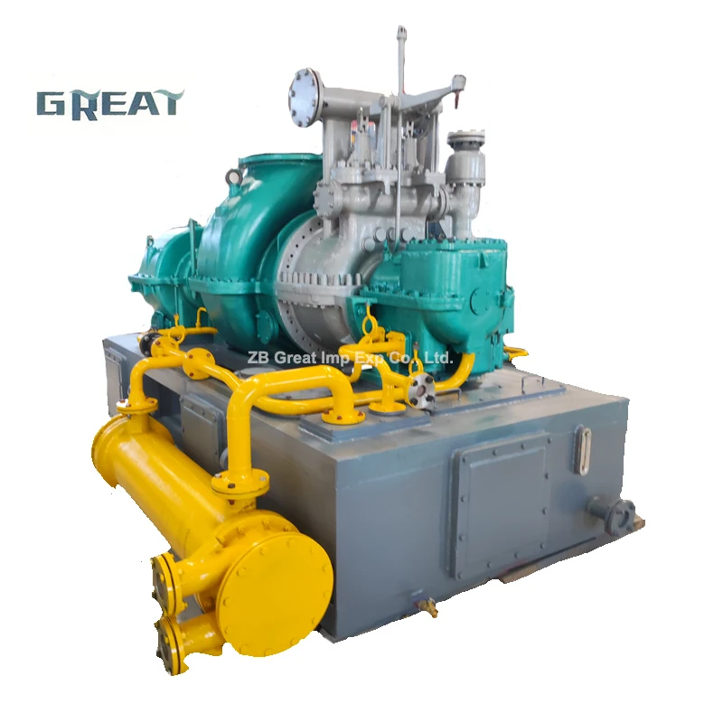 500kw/1mw/2mw/3mw geothermal power plant back pressure/condensing steam turbine in power plants