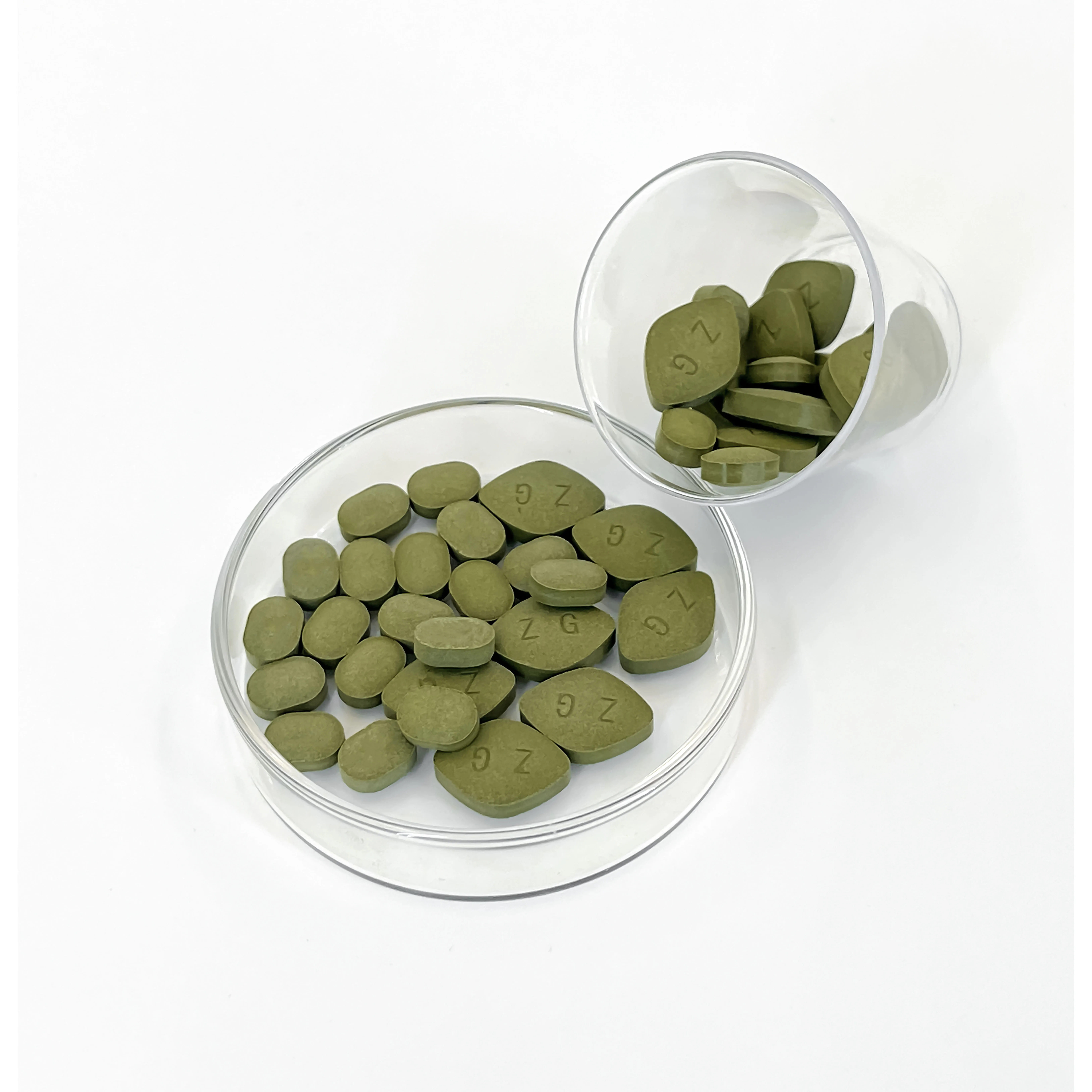 Chlorella порошок пищевой OEM органические таблетки