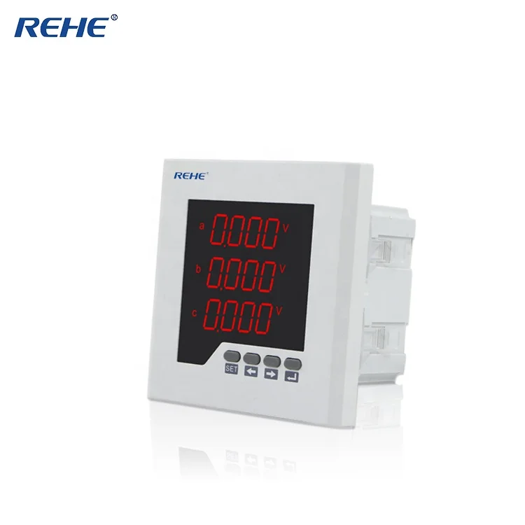 Hot-sale  120*120mmThree Phase LED Multi-function Power Meter monitor analyzer RH-3D2