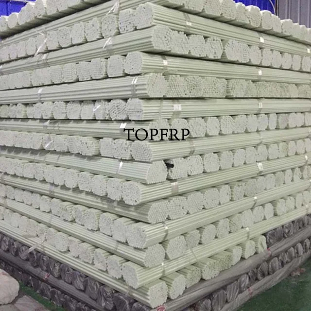 Flexible Solid Fiberglass Pole for Greenhouse