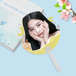 Wholesale Kpop Blackpink Stray Kids TXT Plastic Transparent Hand Fan Plastic Fan