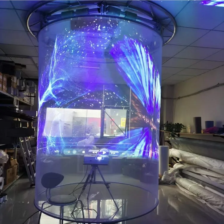 Holographic Technology 3D Holographic Display mesh projection