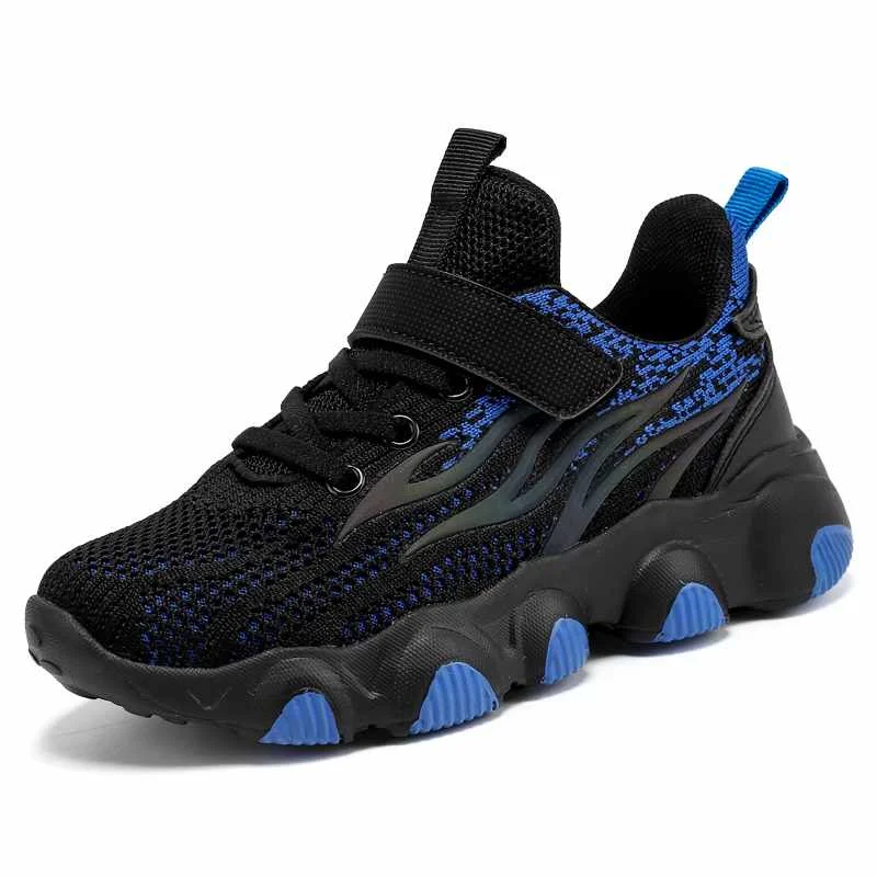 New Coming Children Dress Shoes With Knitting Fabric Upper Soft Outsole Casual Shoe From China Factory