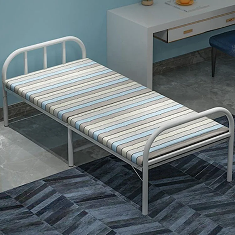 High Quality Hot Sales Low Price Folding Bed Home Furniture Bedroom Furniture Soft Bed Bedroom Funiture Plastic Bag/carton Iron