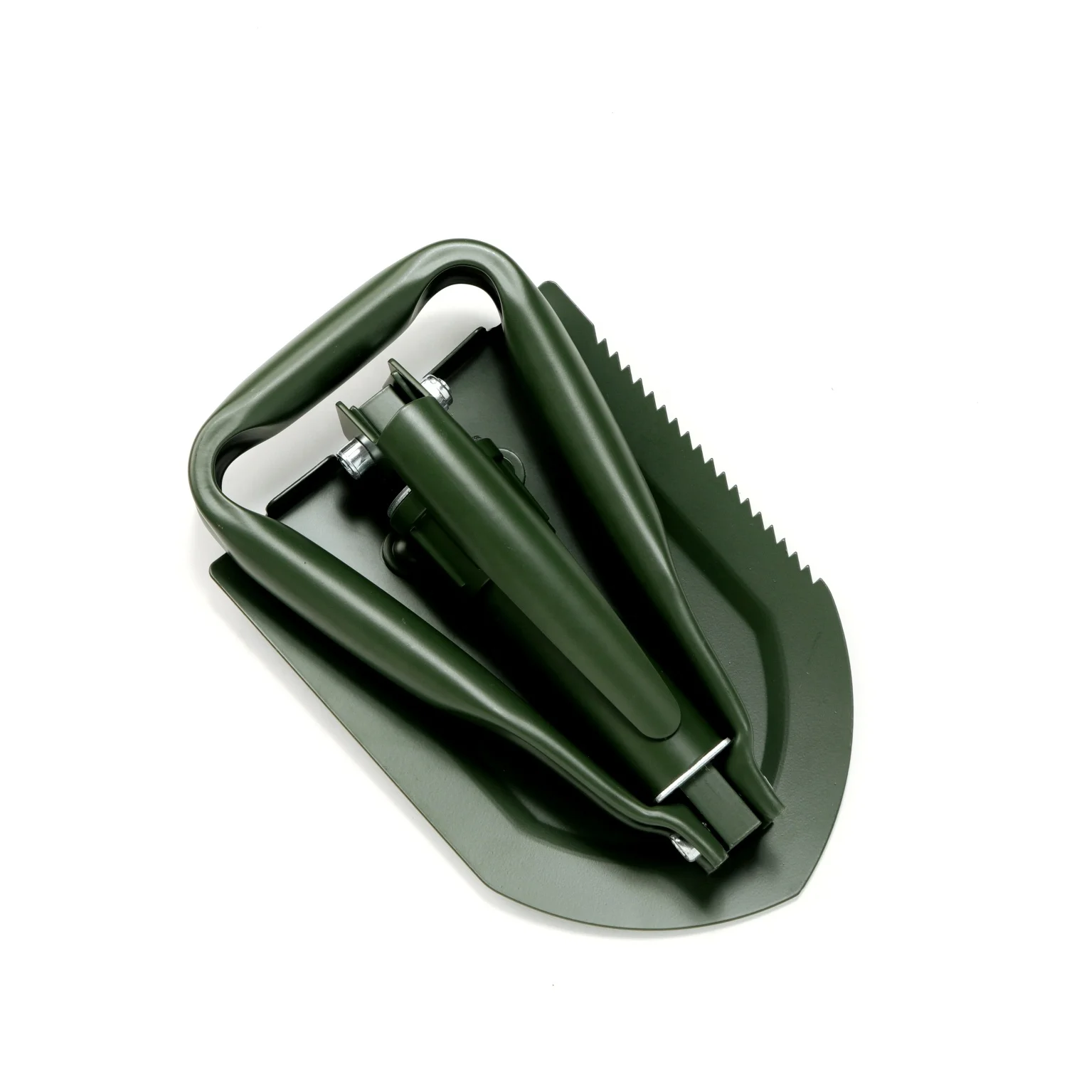 Survival Shovel Folding Camping Shovels Multitool for Camping Hiking with Carbon Steel Handle and Blade Tactical Shovel