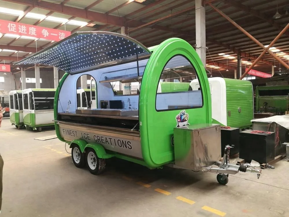 
Trailer Food truck mobile food trailer kitchen Food truck equipment Cart vending carts for sale Hot dog Coffee ice cream trailer 