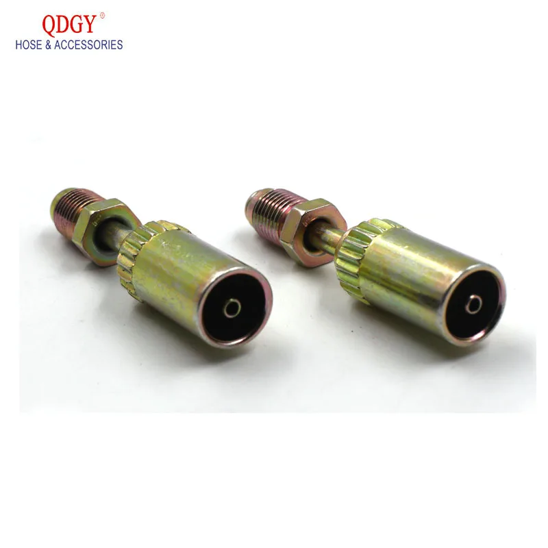 Customized hydraulic brake system metal brake hose fitting