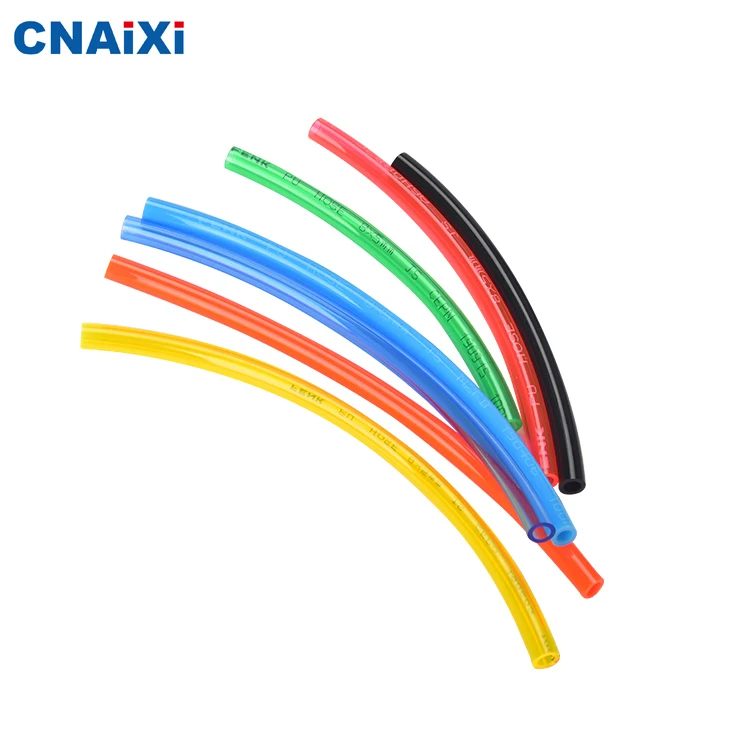 Пневматический мягкий шланг из полиуретана с красным, синим, черным прозрачным цветом