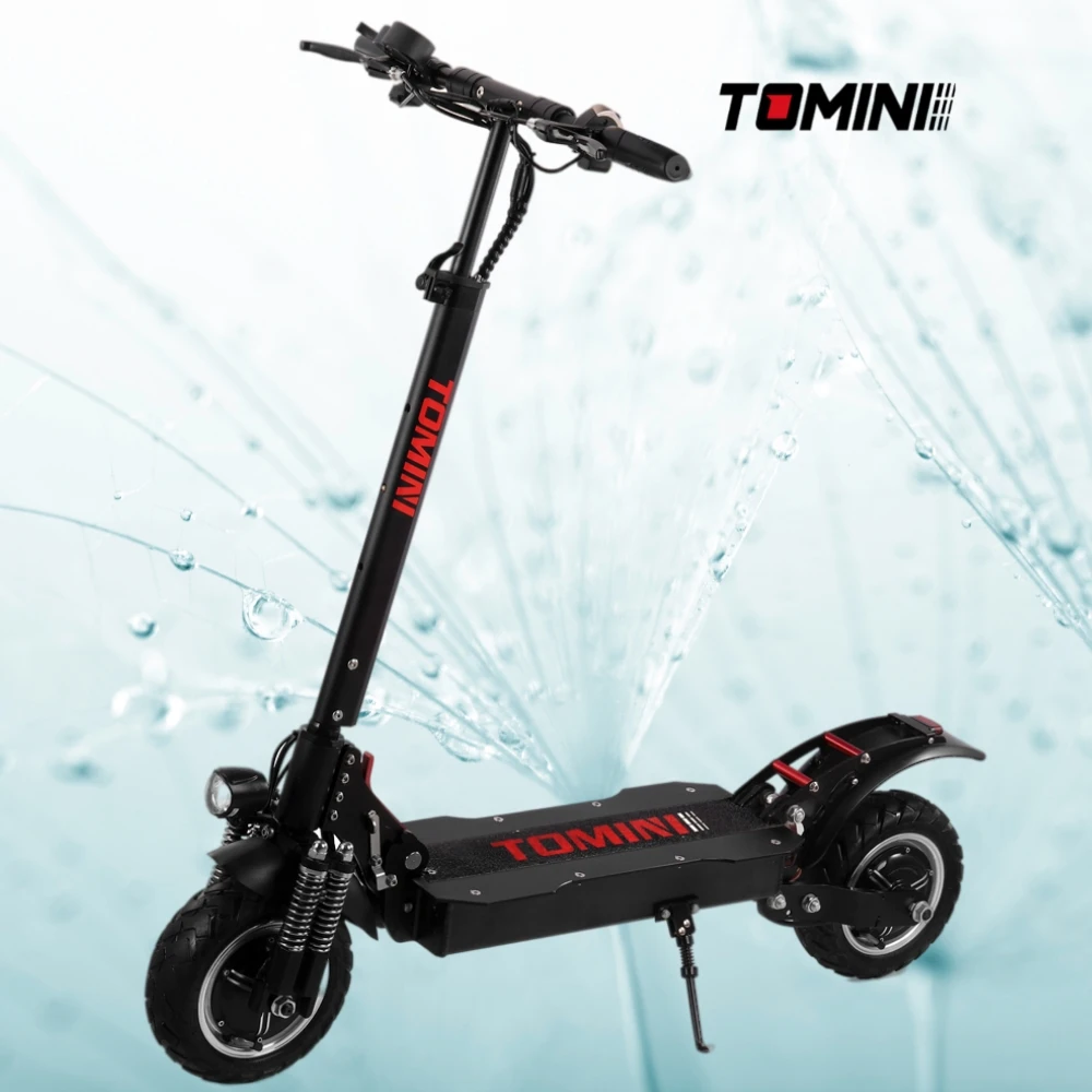 Tomini Wholesale electric delivery scooters with disc brake and 2 wheels fat tires