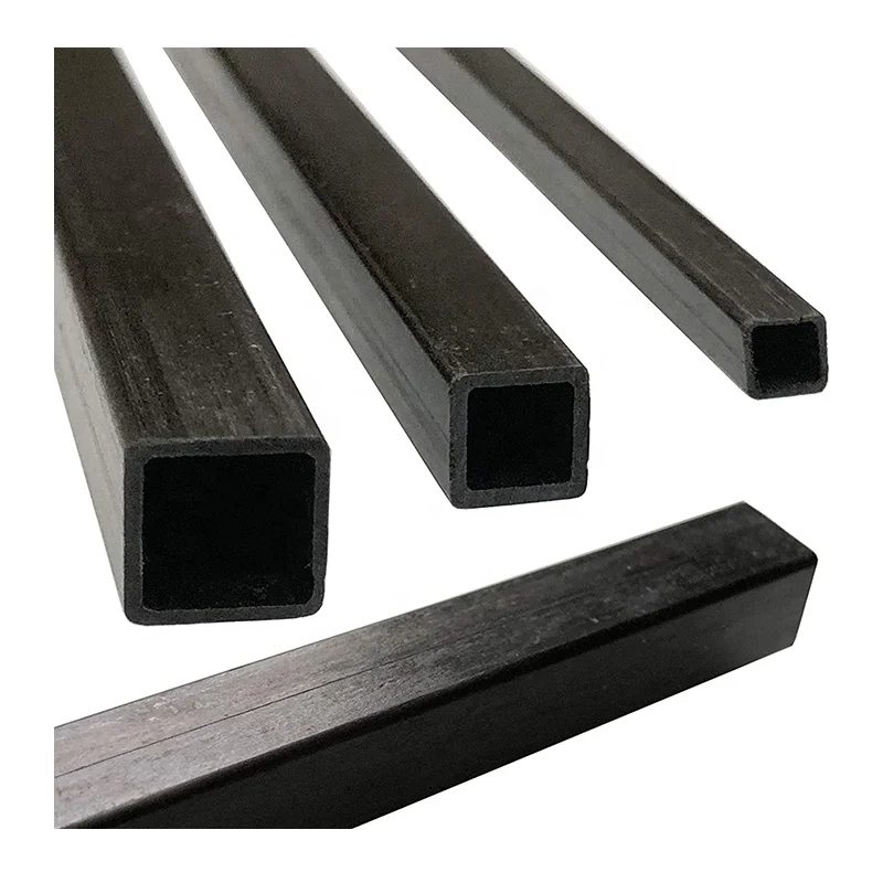 Whale stone Factory Direct Sale  Large Diameter Carbon Fiber Square Tube High Quality Carbon Fiber Rectangular Tube