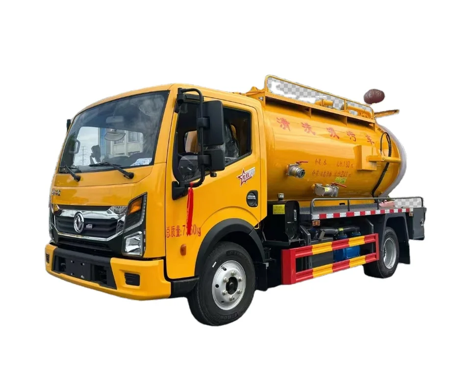 The New Dongfeng High Pressure Cleaning Vehicle Can Be Used for Pipeline Dredging of Fertilizer Pond Waste Water Pumping
