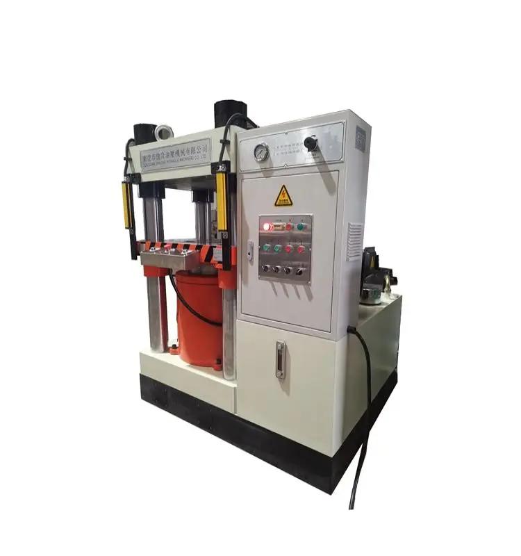 Nameplate stamping shaping lower cylinder four-column hydraulic press