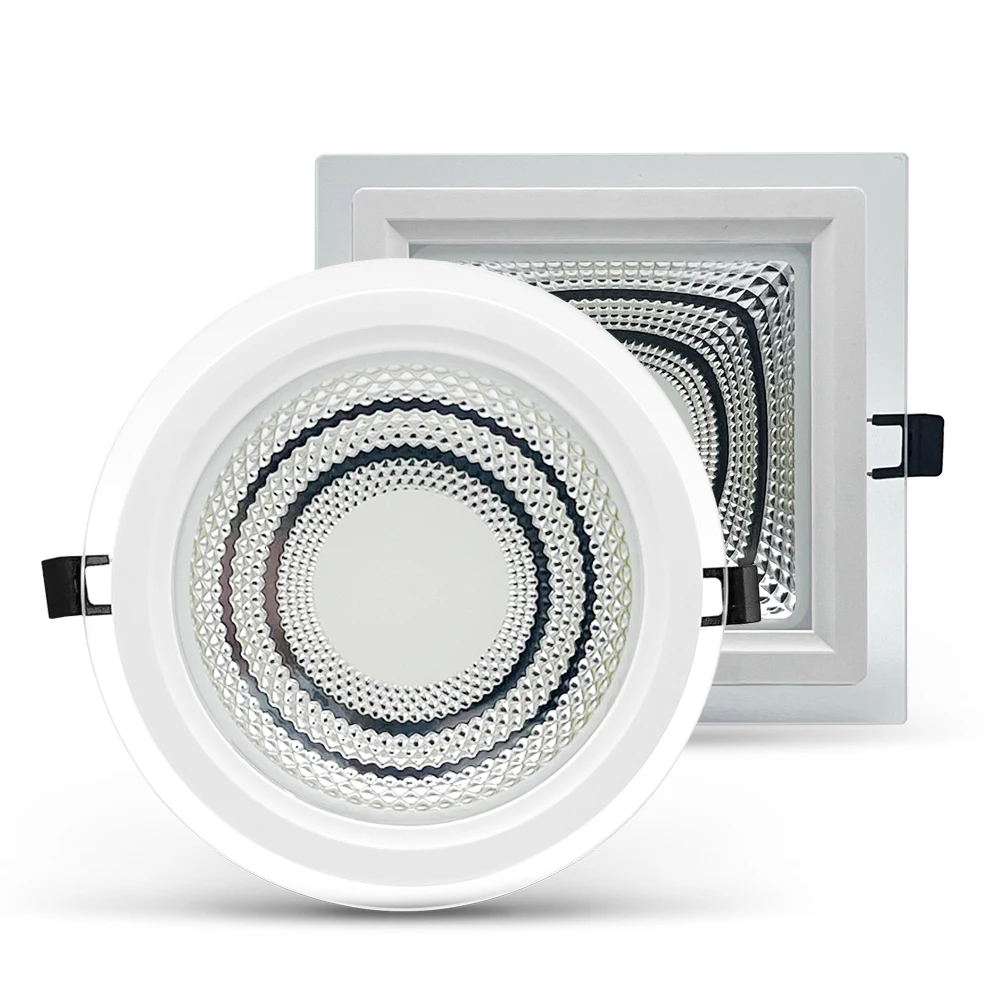 Good price buy 3 year warranty glass ip44 round square dimmable changeable 6 9 12 18 24 w ceiling led light