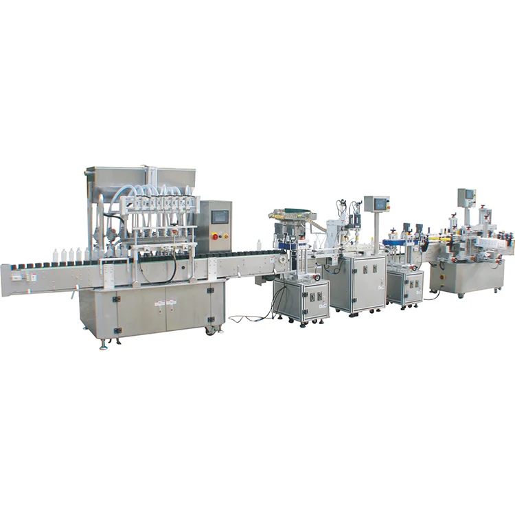 Fully Automatic Liquid Water Bottle Filler And Capping Line Honey Tomato Paste Filling Machine Price
