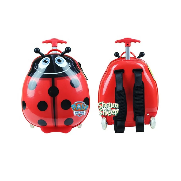 Toddlers girl boys child school abs kids rucksack bookbags fashion backpack school 3d trolley shoulder  bag