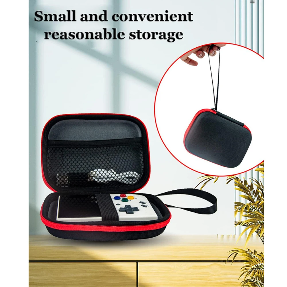 EVA Travel Carrying Case EVA Hard Shell Shockproof Storage Bag EVA Hard Protective Case for Miyoo Mini Plus Game Console