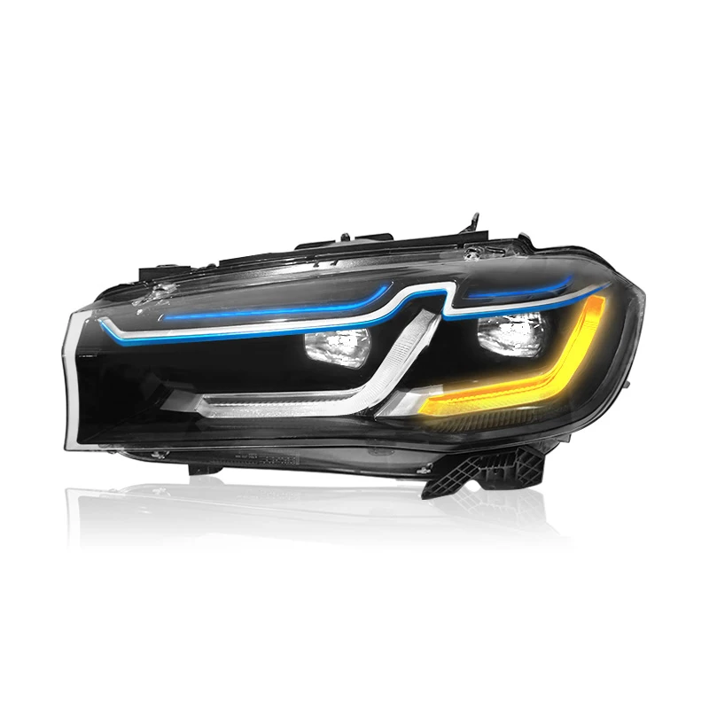 Plug and play upgrade to G30 style laser look LED headlamp headlight for BMW X5 F15 2014-2017 head light head lamp assembly