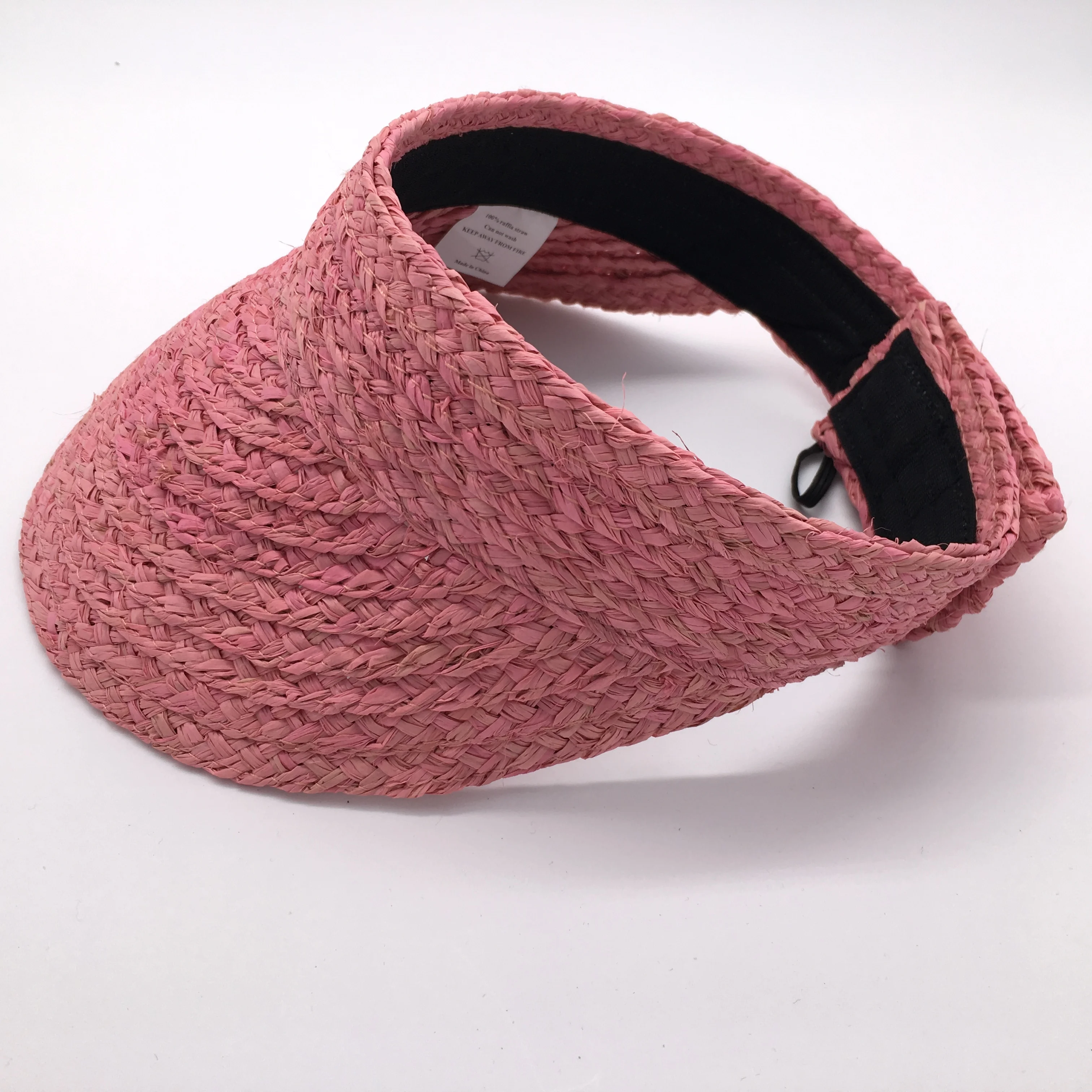 Wholesale Straw Sun Visor Cap for Beach Travelling Wear