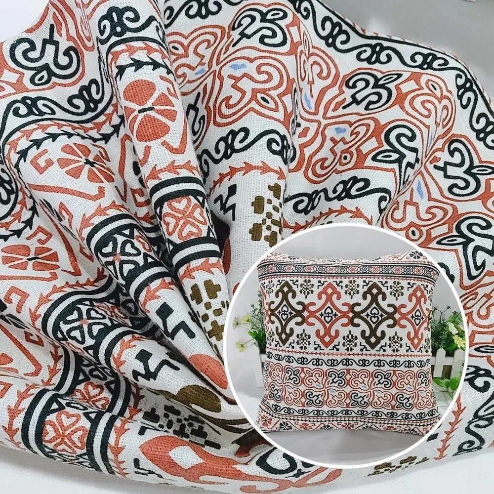 
African ethnic home decorative linen pillow case tribal cushion cover 