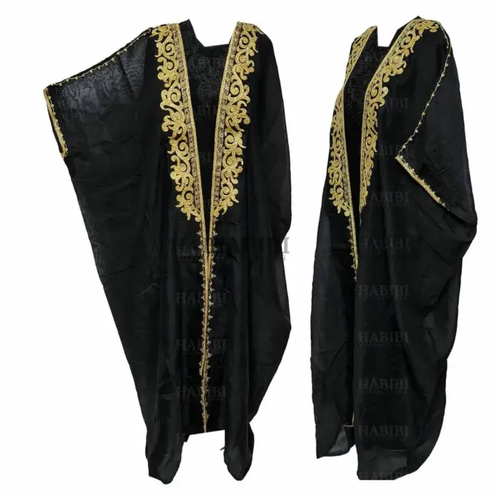 ОАЭ рукав, арабский плащ, арабское платье, ислам, халат, Eid Black Bisht
