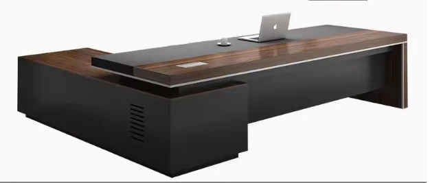 Executive Office Furniture Sets MFC Executive Computer Desk Modern Office L Shape Table